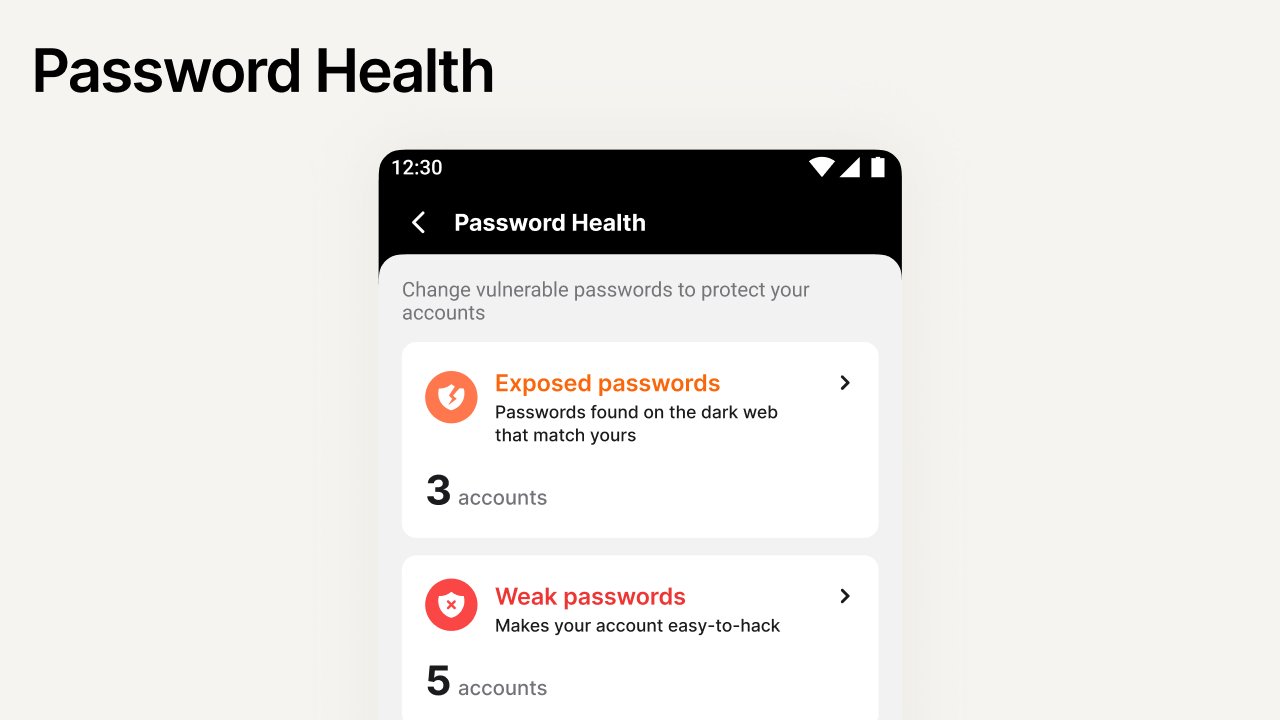 NordPass Password Health Scanner