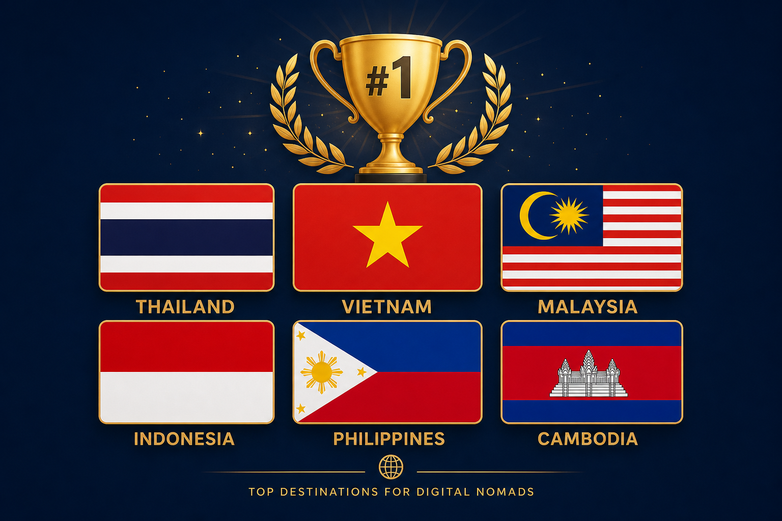 Best Countries in SEA for Digital Nomads 2026